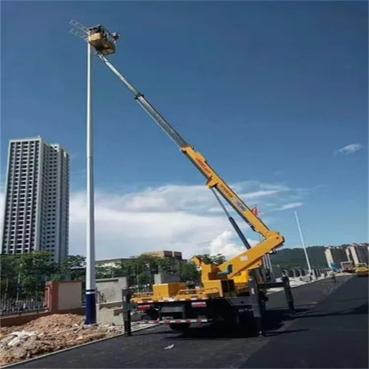 嘉兴南湖维修路灯的曲臂升降车出租